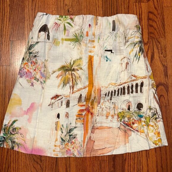 Hey Chic Tops - HEYCHIC NWT Multicolor Tropical Art Print Blouse Top – Size 10